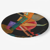 Kandinsky - Abstracte Interpretatie Papieren Bordje (Gekanteld)