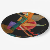 Kandinsky - Abstracte Interpretatie Papieren Bordje (Gekanteld)