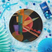 Kandinsky - Abstracte interpretatie Papieren Bordje (Feest)