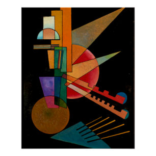 Kandinsky - Abstracte interpretatie Perfect Poster