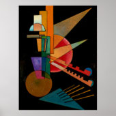 Kandinsky - Abstracte Interpretatie Poster (Voorkant)