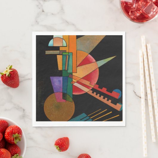 Kandinsky - Abstracte Interpretatie Servet (Insitu)