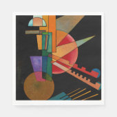Kandinsky - Abstracte Interpretatie Servet (Voorkant)