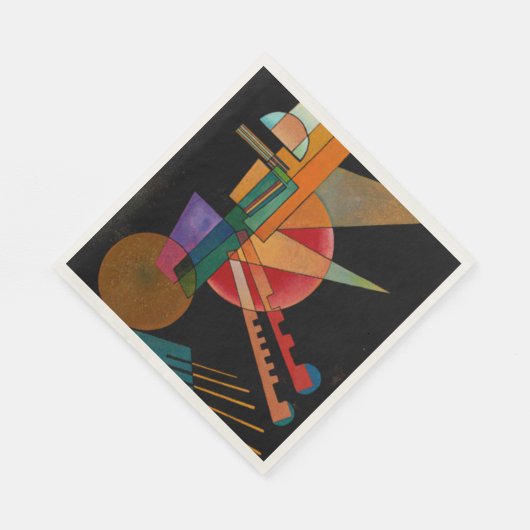 Kandinsky - Abstracte Interpretatie Servet (Hoek)
