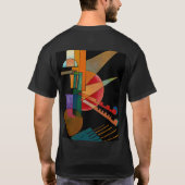 Kandinsky - Abstracte interpretatie T-shirt (Achterkant)