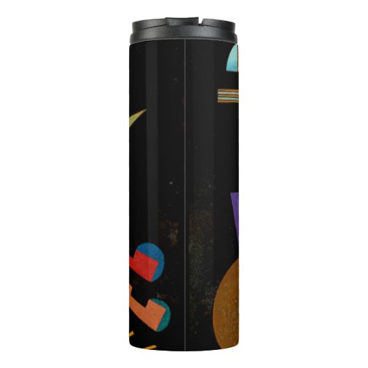Kandinsky - Abstracte interpretatie Thermosbeker (Achterkant)