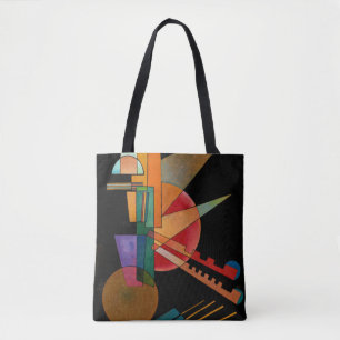 Kandinsky - Abstracte interpretatie Tote Bag