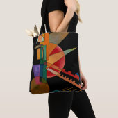 Kandinsky - Abstracte interpretatie Tote Bag (Dichtbij)