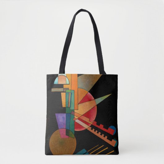 Kandinsky - Abstracte interpretatie Tote Bag (Voorkant)
