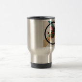 Kandinsky Abstracte kringen in een cirkel reizen m Reisbeker (Center)