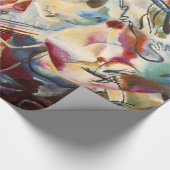 Kandinsky Abstracte kunst canvas schilderij Cadeaupapier (Hoek)