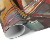 Kandinsky Abstracte kunst canvas schilderij Cadeaupapier (Rol Hoek)