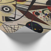 Kandinsky Abstracte kunst dwarslijn Cadeaupapier (Hoek)
