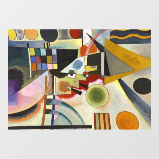 Kandinsky Abstracte Kunst Raamsticker (Vel)