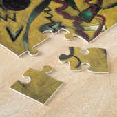 Kandinsky Abstracte schilderijen Moderne kunst Legpuzzel (Zijkant)