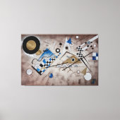 Kandinsky abstracte schilderkunst midden eeuw mode canvas afdruk (Voorkant)