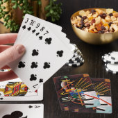 Kandinsky Abstracte schilderwerk Pokerkaarten (Insitu)