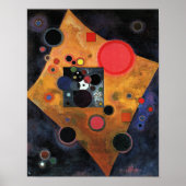 Kandinsky - Accent on Rose Poster (Voorkant)