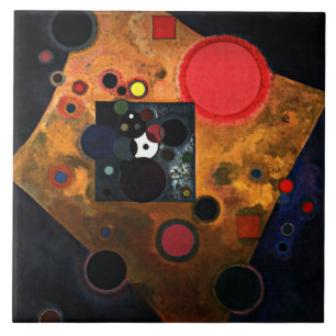 Kandinsky - Accent op Roze Tegeltje