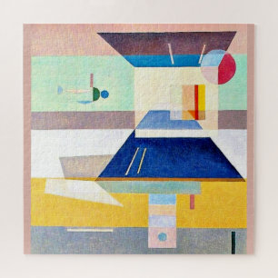 Kandinsky - achteraf rechts - naar de linkerpuzzel legpuzzel