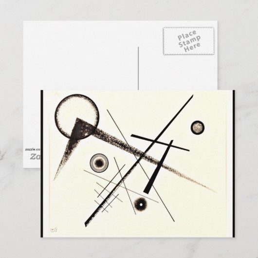 Kandinsky - Afbreking Briefkaart (Voorkant / Achterkant)