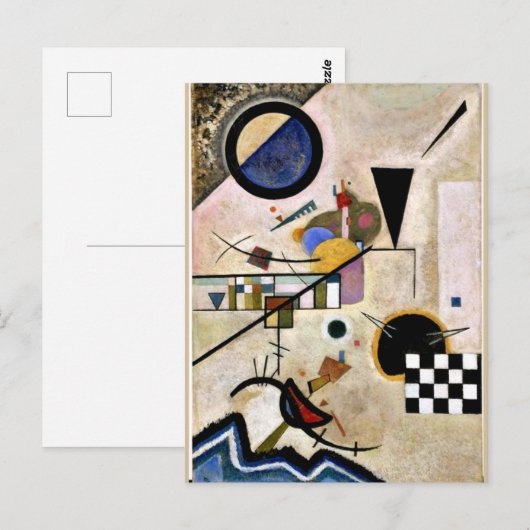 Kandinsky - Akkoorden tegen Briefkaart (Voorkant / Achterkant)