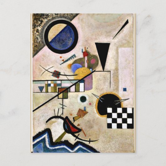 Kandinsky - Akkoorden tegen Briefkaart (Voorkant)