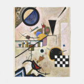 Kandinsky - Akkoorden tegen Fleece Deken (Voorkant)
