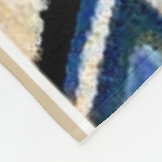 Kandinsky - Akkoorden tegen Fleece Deken (Hoek)