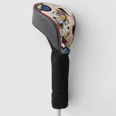 Kandinsky - Akkoorden tegen Golfheadcover (Schuin)