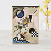 Kandinsky - Akkoorden tegen Kaart (Gele Bloem)