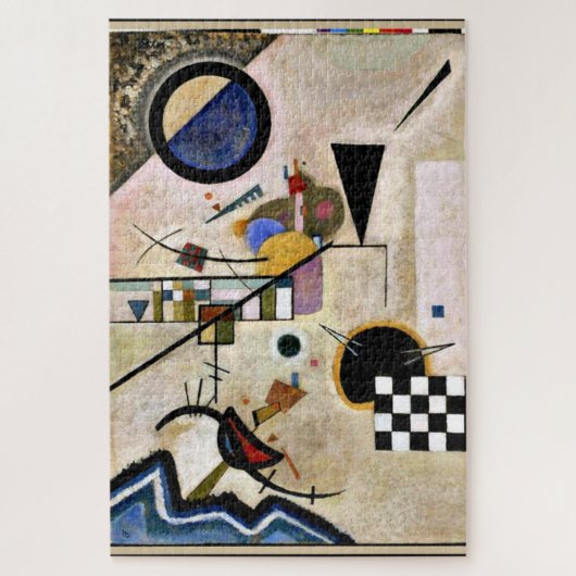 Kandinsky - Akkoorden tegen Legpuzzel (Verticaal)