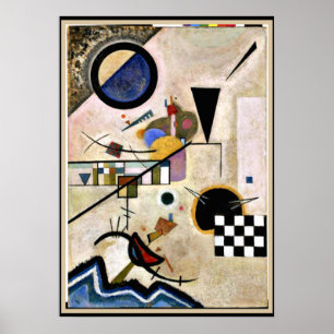Kandinsky - Akkoorden tegen Poster