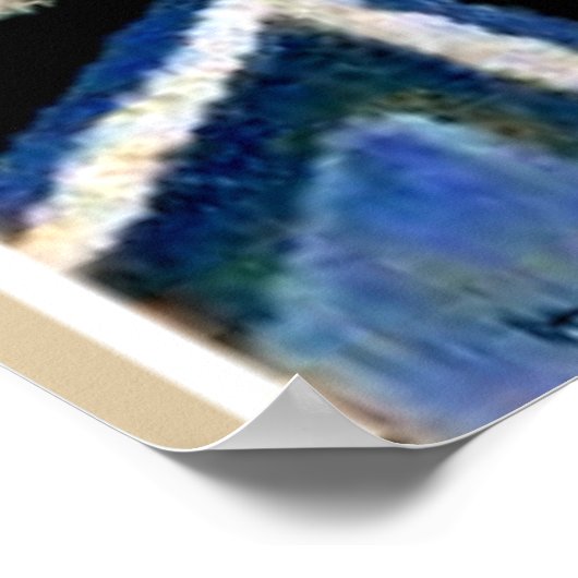 Kandinsky - Akkoorden tegen Poster (Hoek)