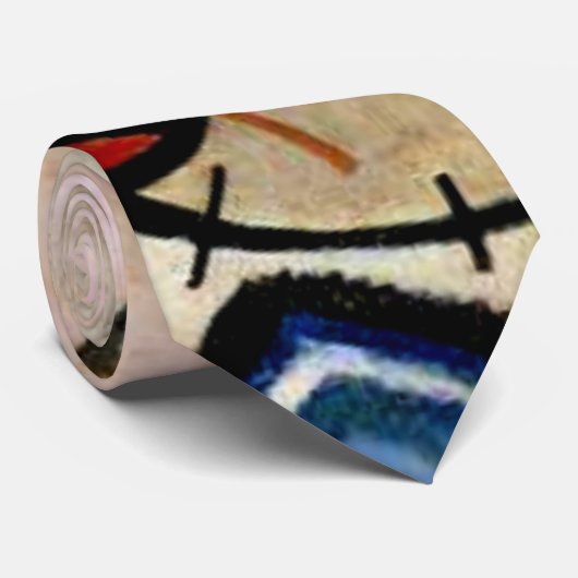 Kandinsky - Akkoorden tegen Stropdas (Opgerold)