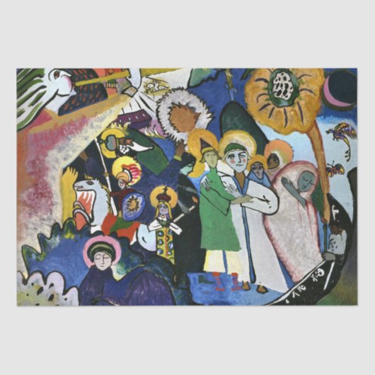 Kandinsky - Alle heiligen I Tissuepapier (Voorkant)