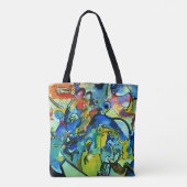 Kandinsky - Allerheiligen II, Tote Bag (Achterkant)