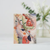 Kandinsky - Aquarel Briefkaart (Staand voorkant)