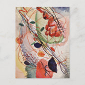 Kandinsky - Aquarel Briefkaart (Voorkant)