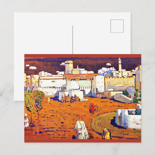 Kandinsky - Arab Town, 1905 Briefkaart (Voorkant / Achterkant)