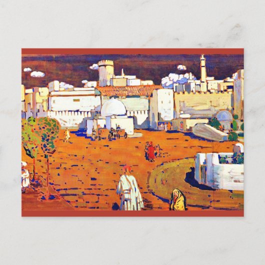 Kandinsky - Arab Town, 1905 Briefkaart (Voorkant)