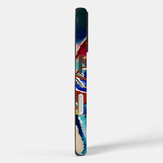 Kandinsky Art iPhone Case – Abstracte elegantie (Achterkant / Rechts)