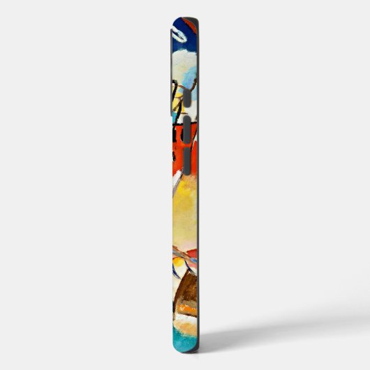 Kandinsky Art iPhone Case – Abstracte elegantie (Achterkant / Links)