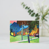 Kandinsky - Autumn Study in Oberau Briefkaart (Staand voorkant)