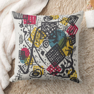 Kandinsky Bauhaus Abstract Geometrische Kleurrijke Kussen