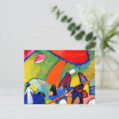 Kandinsky - Beach Scene Briefkaart (Staand voorkant)