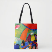 Kandinsky - Beach Scene Tote Bag (Voorkant)
