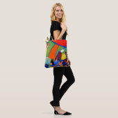 Kandinsky - Beach Scene Tote Bag (Op model)