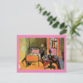 Kandinsky, Bedroom, Fine Art Briefkaart (Staand voorkant)