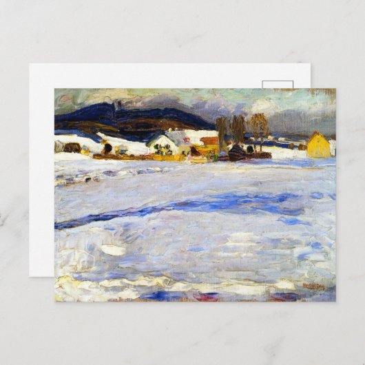 Kandinsky - Bei Starnberg Briefkaart (Voorkant / Achterkant)